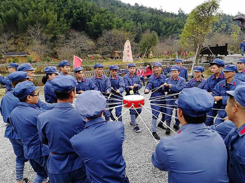 井冈山之行部门合影